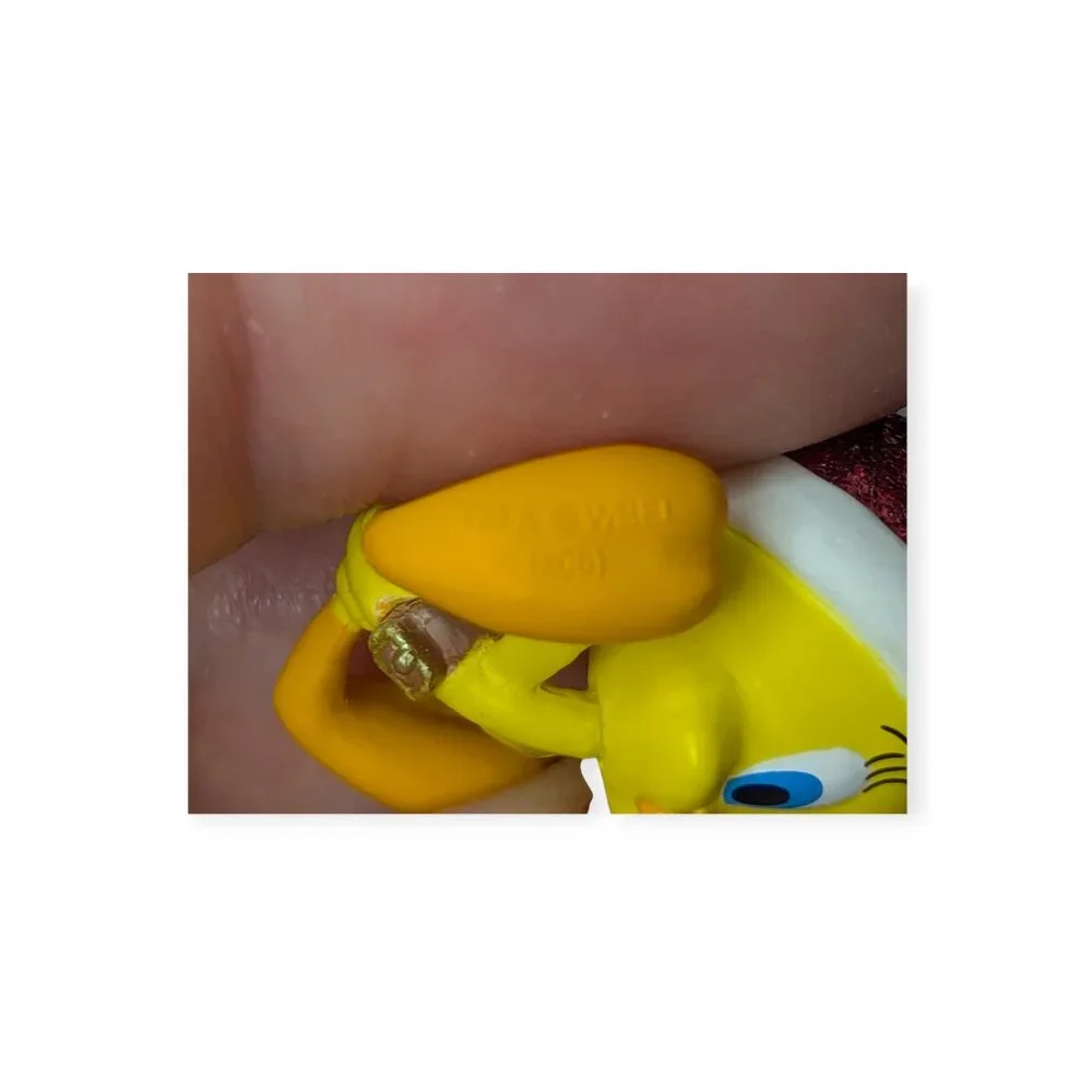 Hallmark Keepsake Mini Ornament Santa's Wittle Helper Tweety Bird Looney Tunes